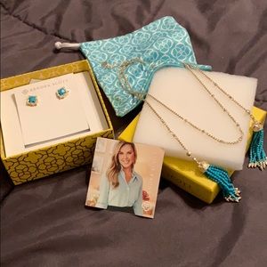 Kendra Scott Earrings and Necklace set